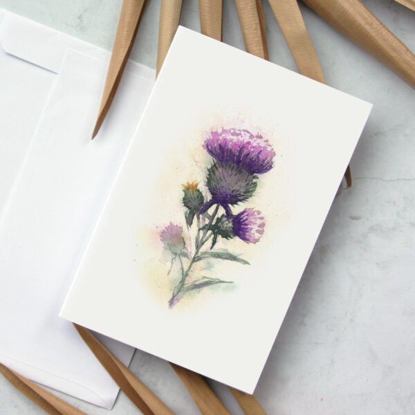 Loose Thistle Flower