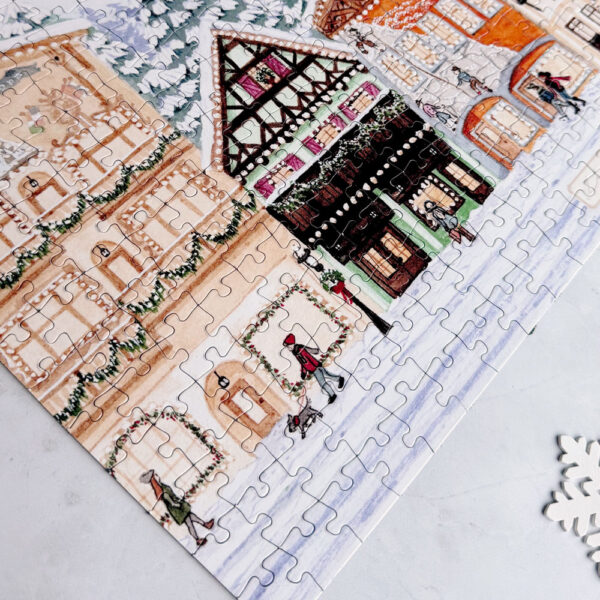 Winter Wonderland Puzzle - inspired by Leavenworth, WA - Image 3