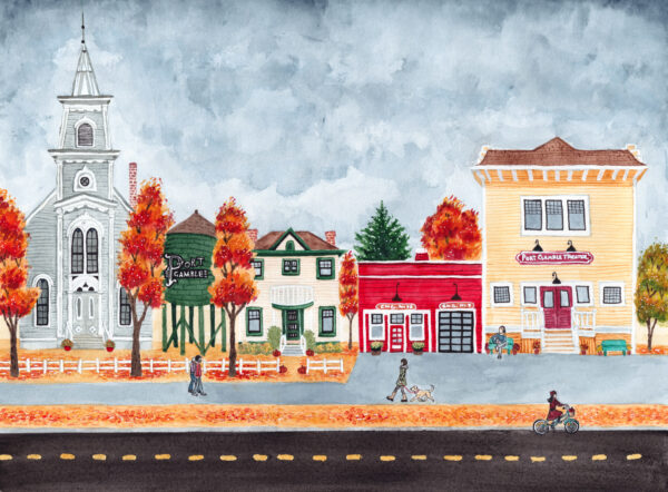 Historic Downtown Puzzle - inspired by Port Gamble, WA - Image 2