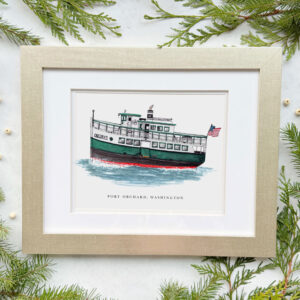 Carlisle II Port Orchard Foot Ferry Giclée Art Print