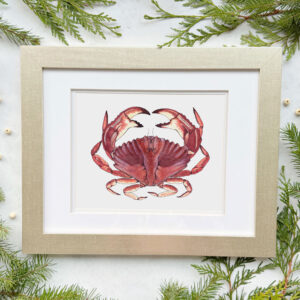 Red Rock Crab Giclée Art Print