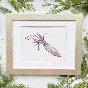 Market Squid Giclée Art Print